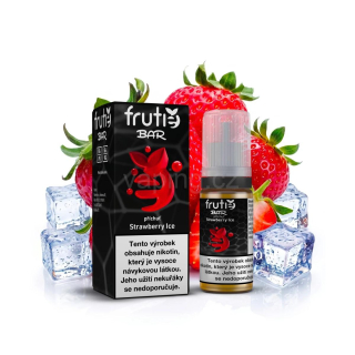 Frutie Bar Salt e-liquid STRAWBERRY ICE (chladivá jahoda) 10mg